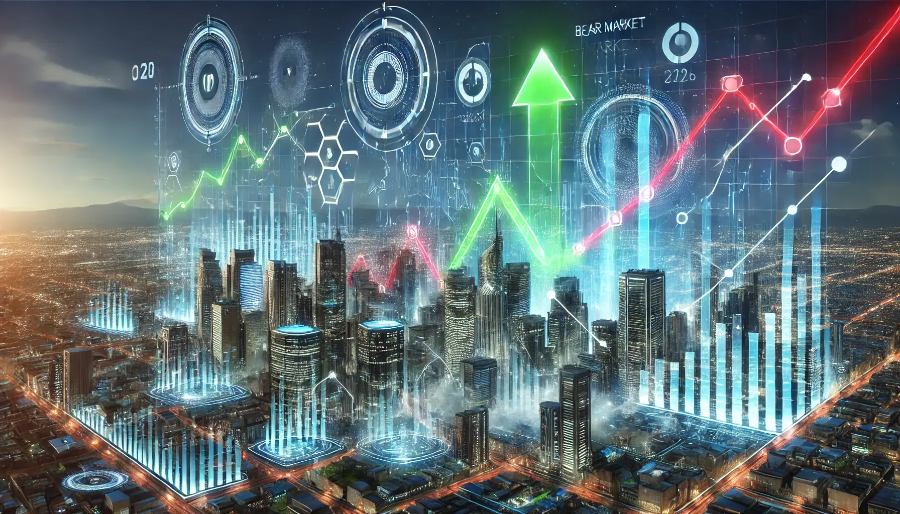 a chart depicting changing market conditions