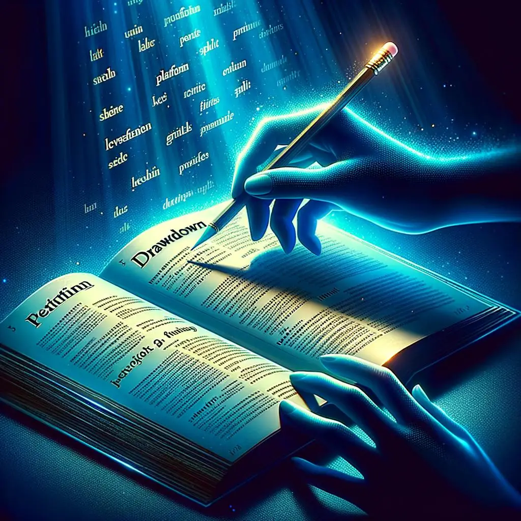 a hand holding a pencil over a book