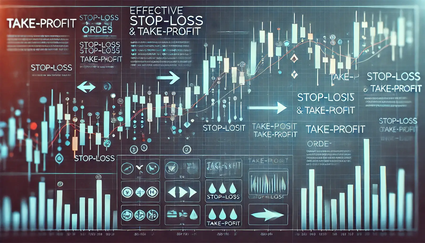 stop loss and take profit on a chart